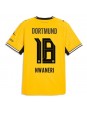 Borussia Dortmund Ethan Nwaneri #18 Replika Hemmakläder 2026-27 Kortärmad